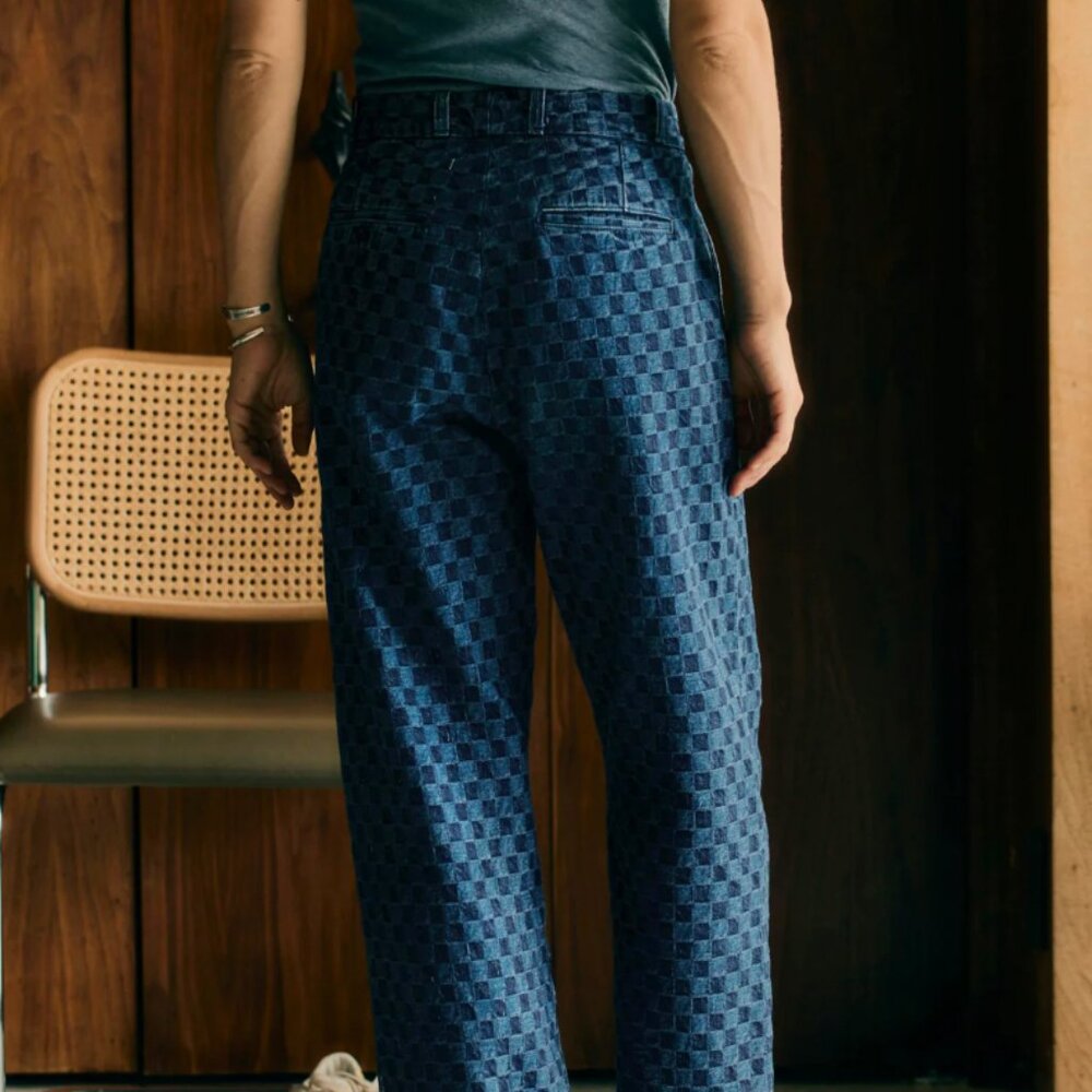 Imogene & Willie - Logan Washed Indigo Check Jean - Size 29 - Picture 4 of 14